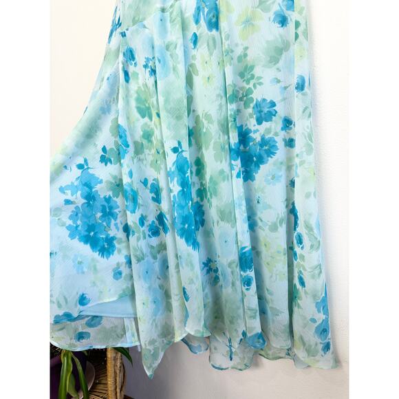 Y2K Asymmetrical Fairycore Midi Dress size 10 - Picture 8 of 15